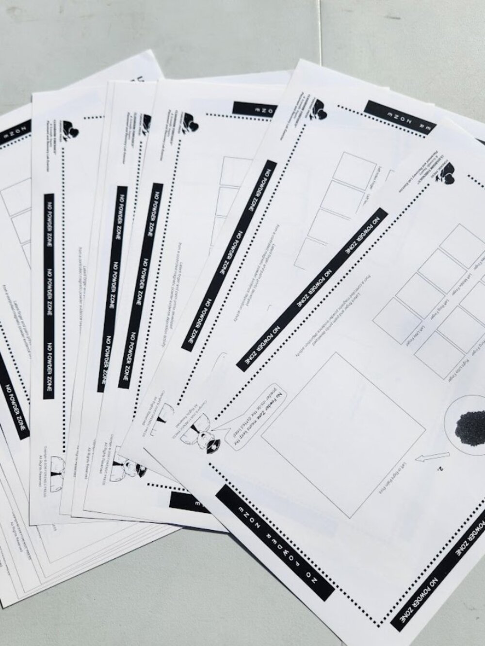 Classroom Forensics Latent Print Deposition & Recovery Fingerprinting Holt Scien